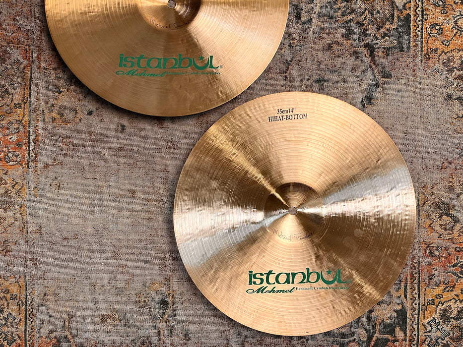 Istanbul Mehmet Horacio EL Negro Hernandez 14” Hihats BRUSHED FINISH 1064 1270 g IMMACULATE