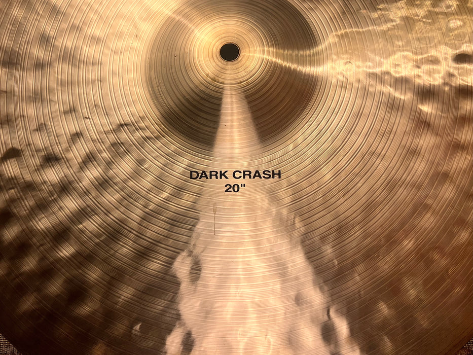 PAPER Thin Complex Paiste MASTERS Dark Crash 20” 1798 g AMAZING CLEAN