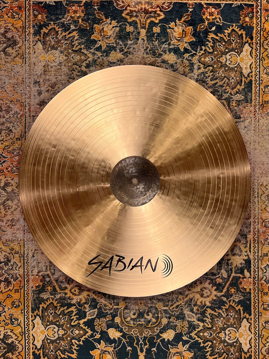 DISCONTINUED DRY Sabian 22” HH CRESCENT DISTRESSED Ride 2814 g PERFECT