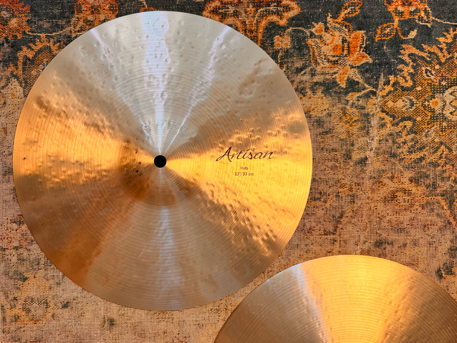 Sabian ARTISAN Hihats 13” DARK & ULTRA CRISP! PERFECT! 922 1206 g Versatile! Amazing Hihats!