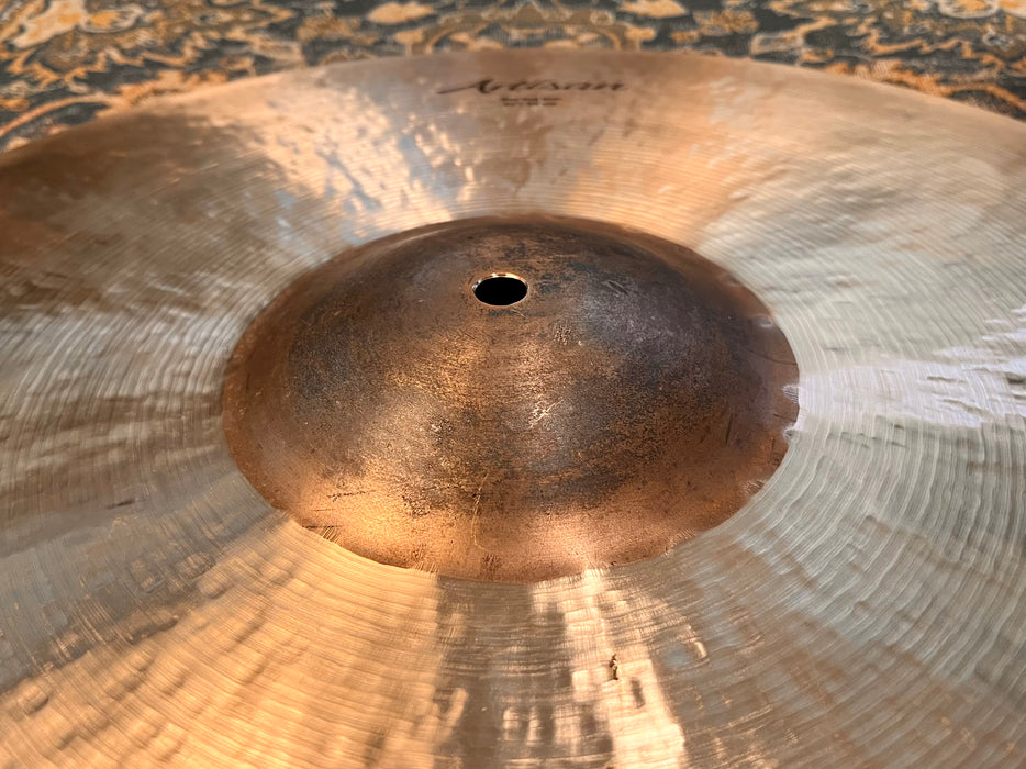 LIMITED Sabian 40th ANNIVERSARY ARTISAN Raw Bell 22” Ride 3358 g w BAG & CERTIFICATE! Rare!