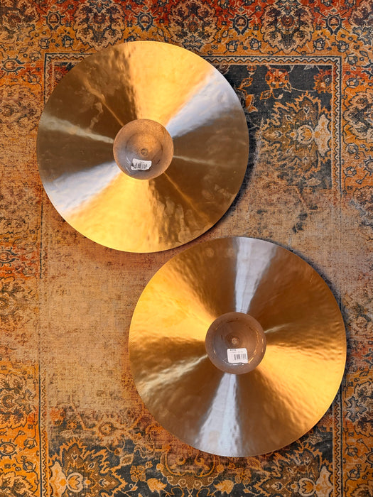 Zildjian K SWEET 16” Hihats 16” HUGE 1268 1958 g PERFECT! MASSIVE DARK HATS! Discontinued?  Don’t Pay $700