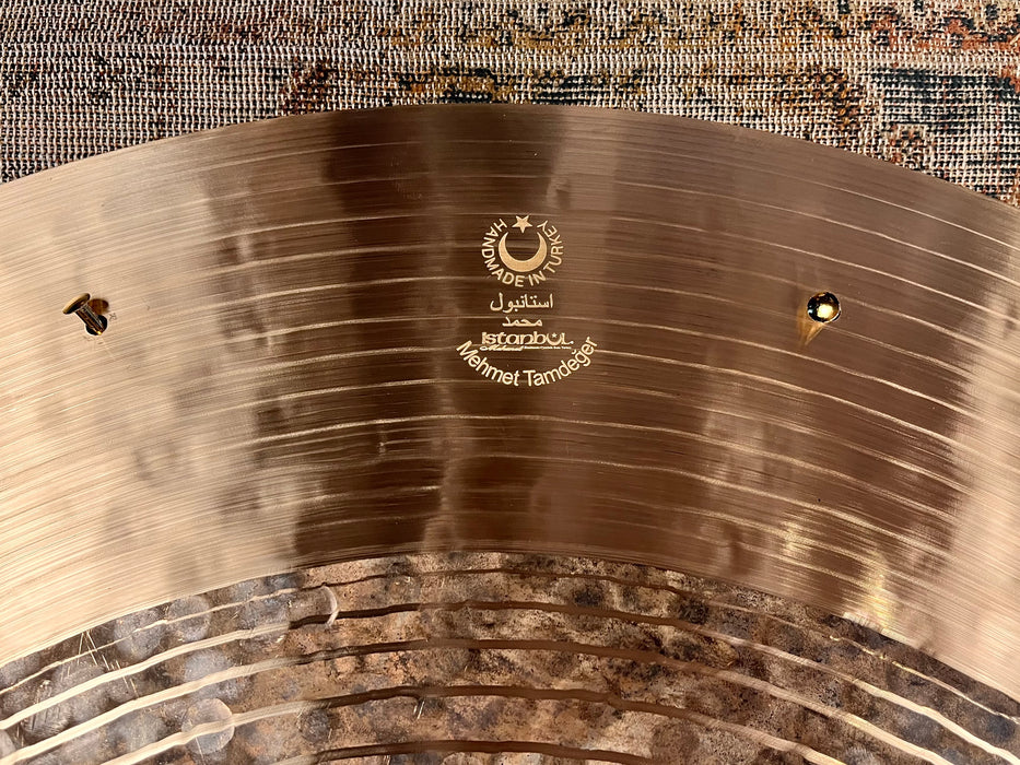 Rare ISTANBUL Mehmet Empire JAZZ Ride 22” 2346 g Sizzle PERFECT! DARK & SMOKEY