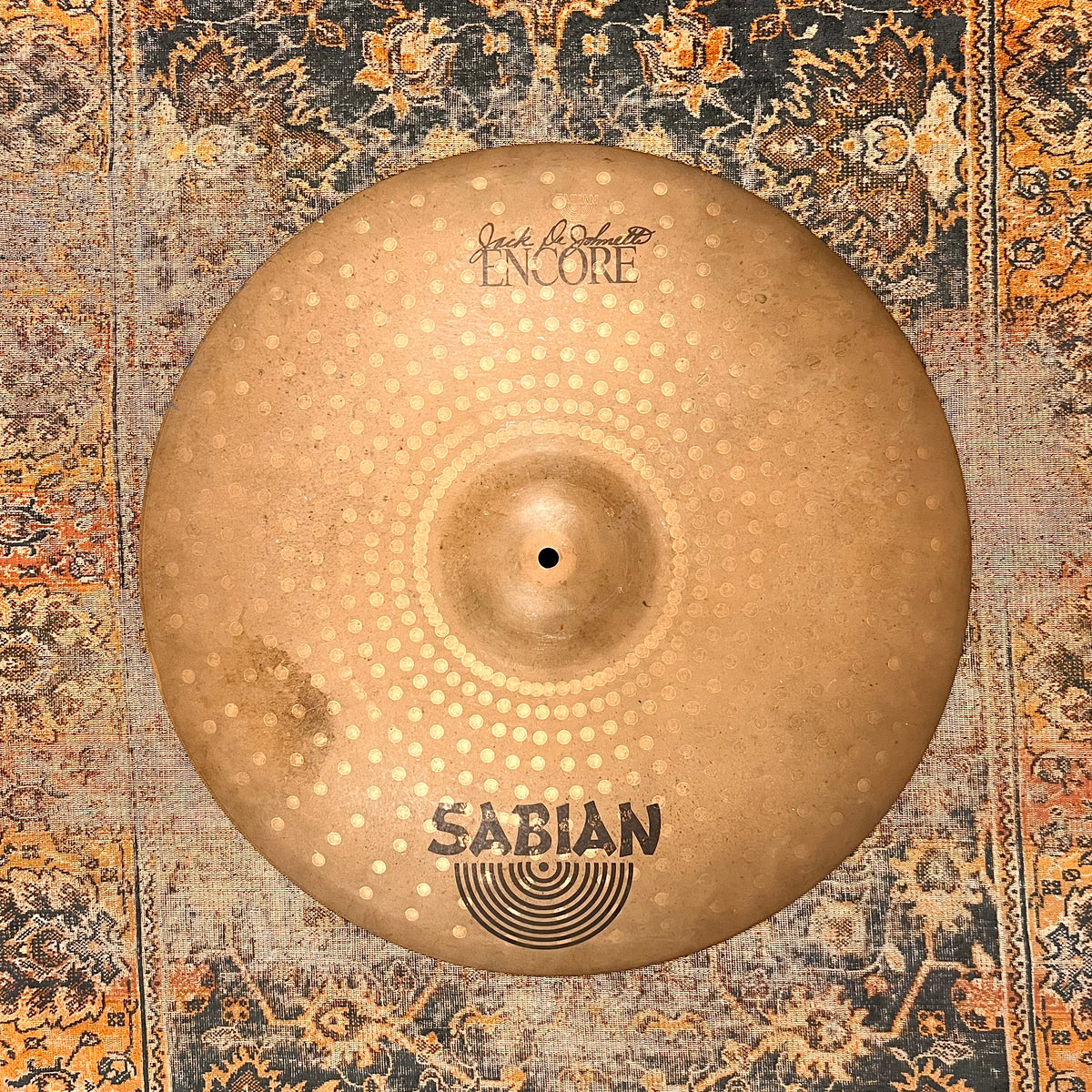 RARE Sabian Jack DeJohnette Encore Ride 22” 3620 g ULTRA DRY
