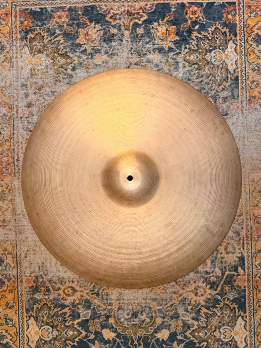 THIN DRY COMPLEX Vintage Zildjian 1950s 22” Ride ONLY 2585 g Hand Hammered Old School Gorgeous!