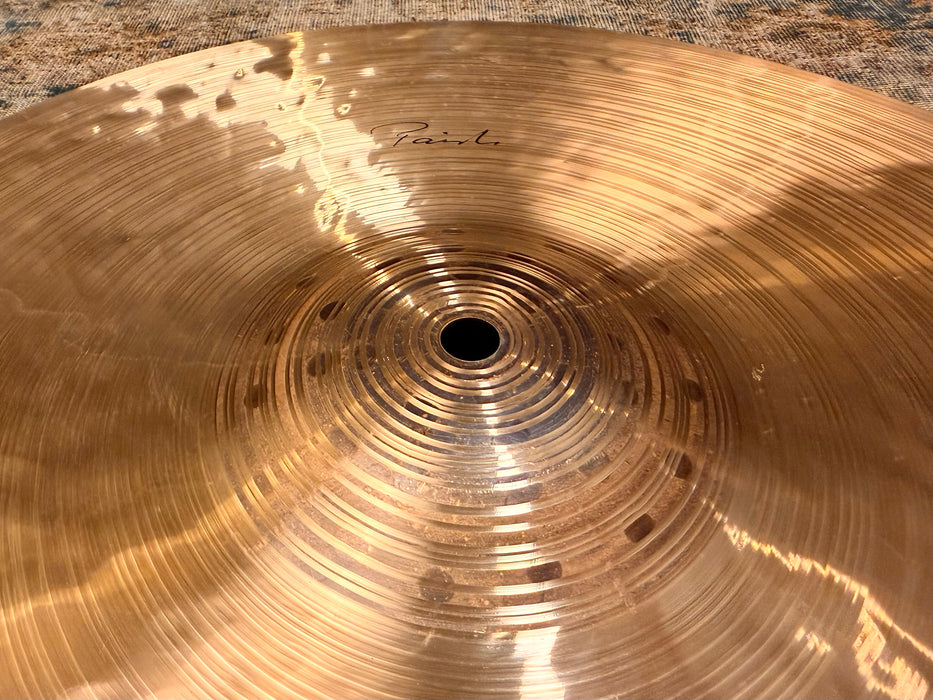 Paiste TRADITIONAL Thin Crash 18” 1314 g IMMACULATE! ULTRA DARK Warm! Why Pay $615?