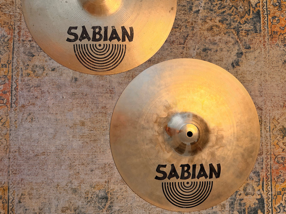 Sabian AAX Stage Hats 14” Versatile Like Brilliant New Beats! Articulate Smooth 986 1350 g