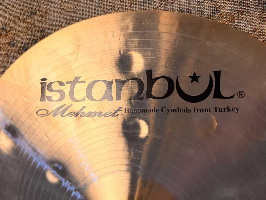 Warm Mellow ISTANBUL Mehmet 17” Crash PERFECT Shape! Sounds Amazing! Hamer Classic at 1138 g