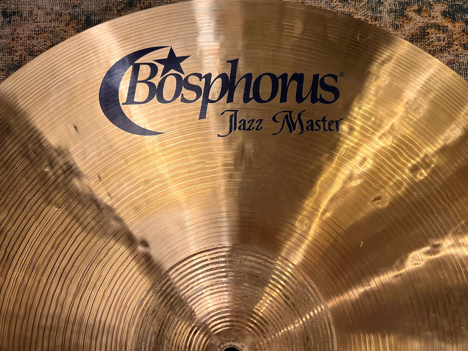 VERY LIGHT COMPLEX Bosphorus JAZZ MASTER 22” THIN Ride ONLY 1880 g PAPERY MINT
