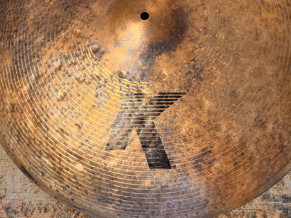 ZILDJIAN 23” K Custom Special Dry Ride DISCONTINUED! Dark Smoky Beautiful Organic Tone 3214 g