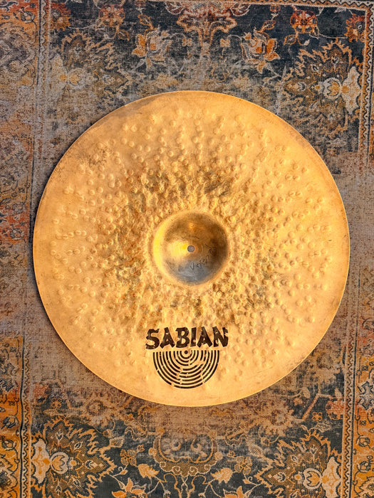 RAW Sabian SIGNATURE WILL CALHOUN LUNAR Ride 21” 3434 g RARE! Super Dry with SUPER CUTTING BELL