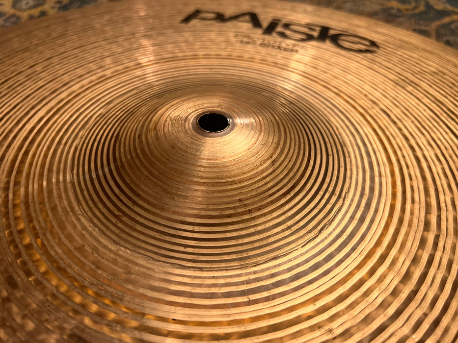 Unique Paiste PROTOTYPE 2002 RUDE Dark FULL Crash 18” 1772 g