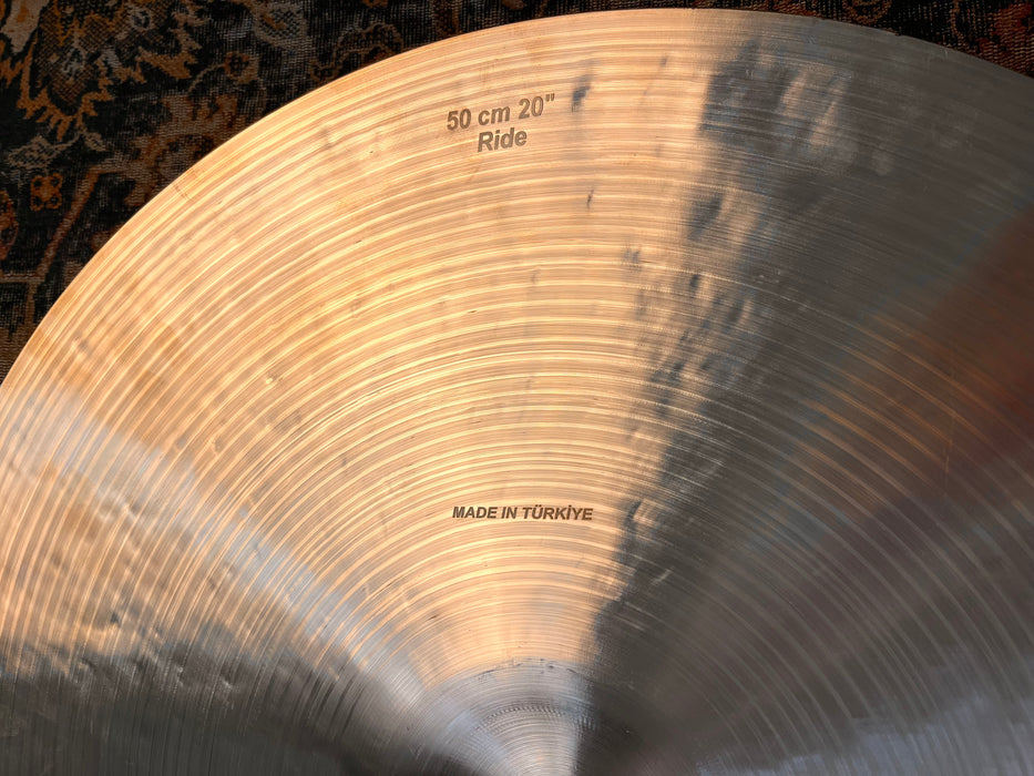 Bosphorus MASTER 20” Ride CRASH ONLY 1486 g PAPERY LIGHT COMPLEX Airy! Perfect Condition!