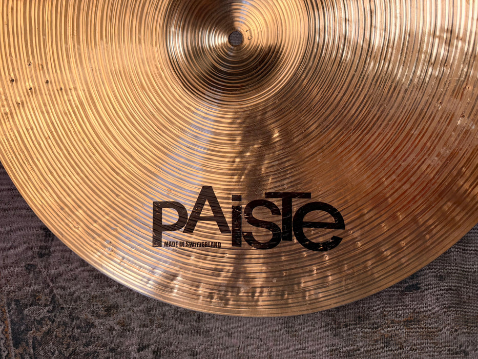 Unique PAISTE PROTOTYPE Light Complex MINI BELL 20” 2216 g TWENTY BLUEBIRD - Esque! Perfect!