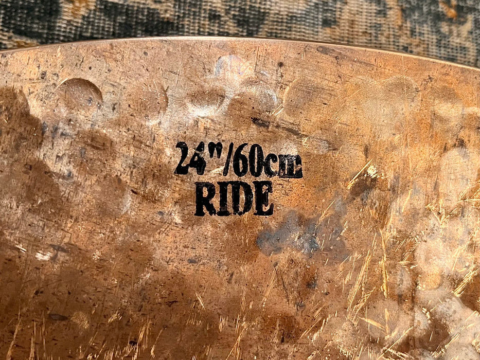 GLORIOUS DARK 24” Istanbul Mehmet 61st Anniversary Ride 2816 g AMAZING Organic + Smooth