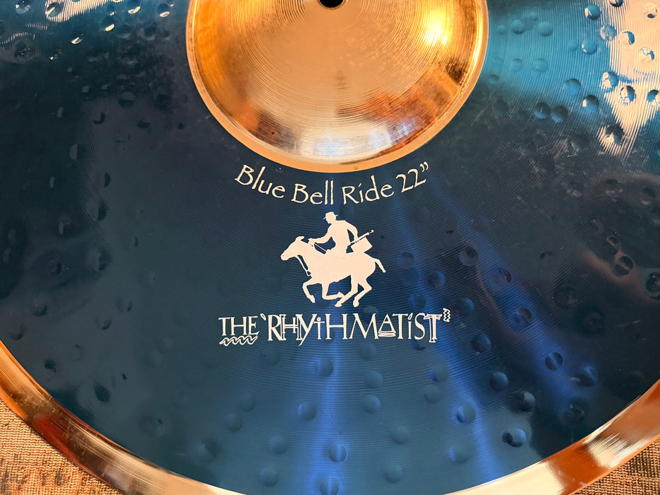 Paiste Signature BLUE BELL STEWART COPELAND Ride 22” The Rhythmatist! 3456 g CLEAN! Don’t Pay $820