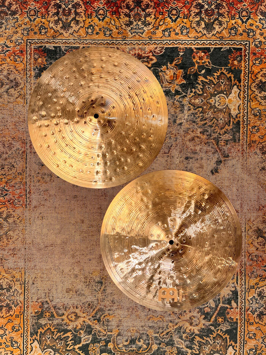 Meinl BYZANCE FOUNDRY RESERVE 15” Hihats DARK Complex Low! 925 1300 g SUPER CLEAN!