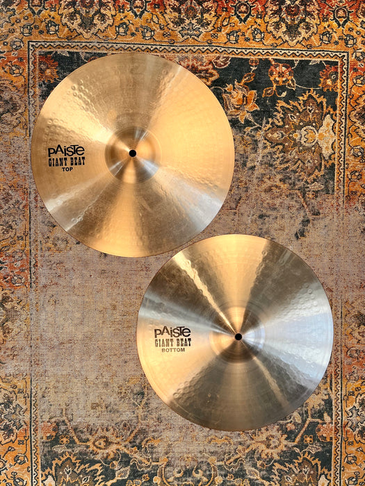 Paiste GIANT BEAT Hihats 15” 954 1268 g The CLASSIC Tone! Great Shape! Don’t Pay $604!