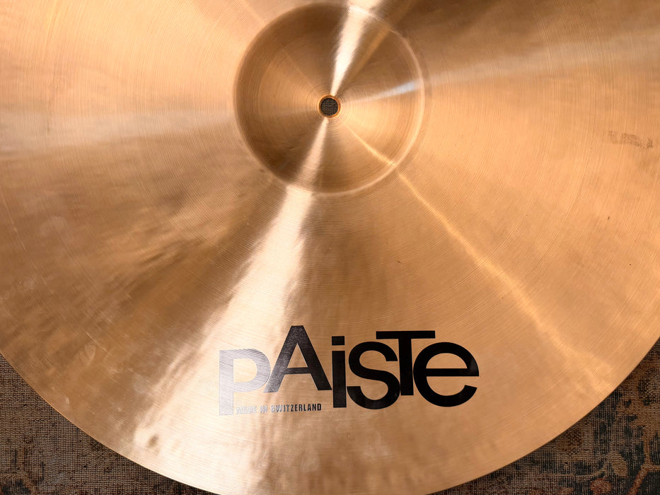 PAISTE Formula 602 Modern Essentials 22” CRASH 2514 g CLEAN Amazing Shape! Incredible. Why Pay $914?