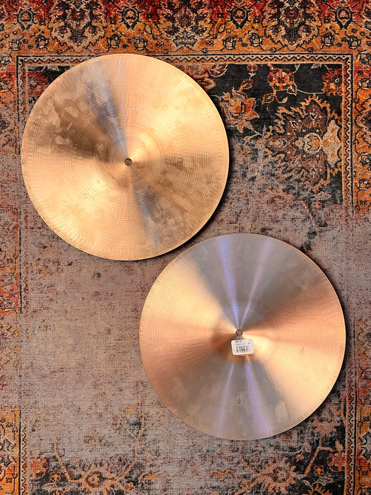 Zildjian New Beat Hihats 14” Hand Picked!  CRISP CLEAN Tone! 968 1340 g Why Pay $520?