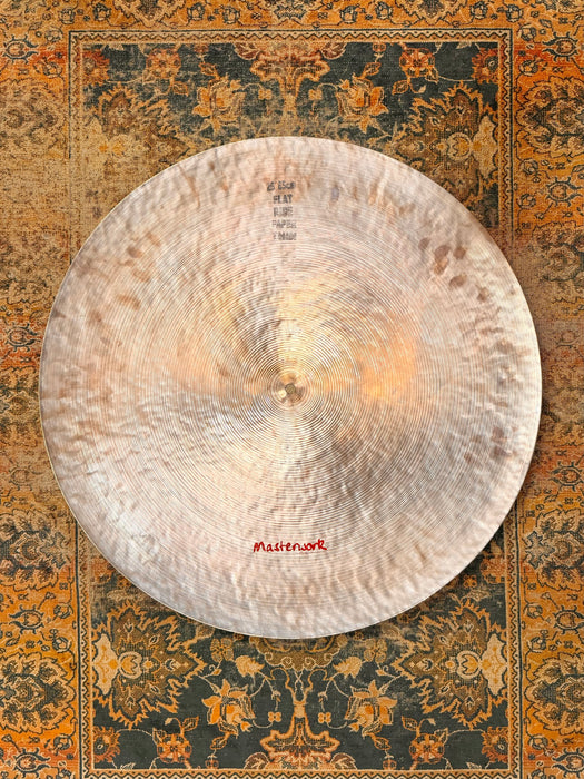 UNIQUE MASSIVE 26” PAPER THIN Pre-Aged Masterwork Flat Ride 2824 g Amazing BENDABLE