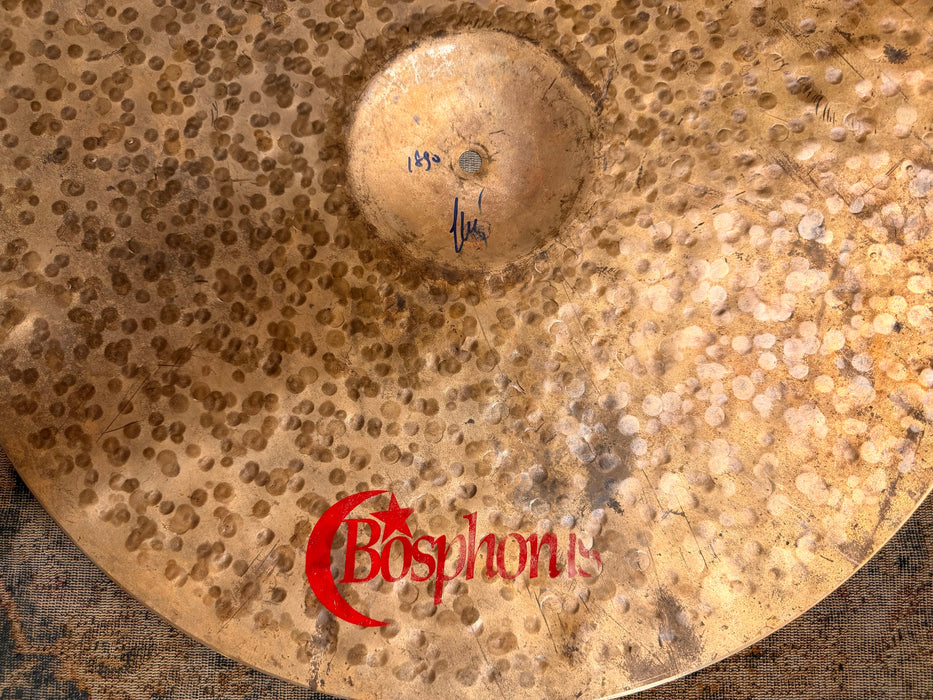 TURK OF DOOM Dark Complex Bosphorus RAW 21” THIN CRASH RIDE ONLY Spectacular Unlathed 1890 g
