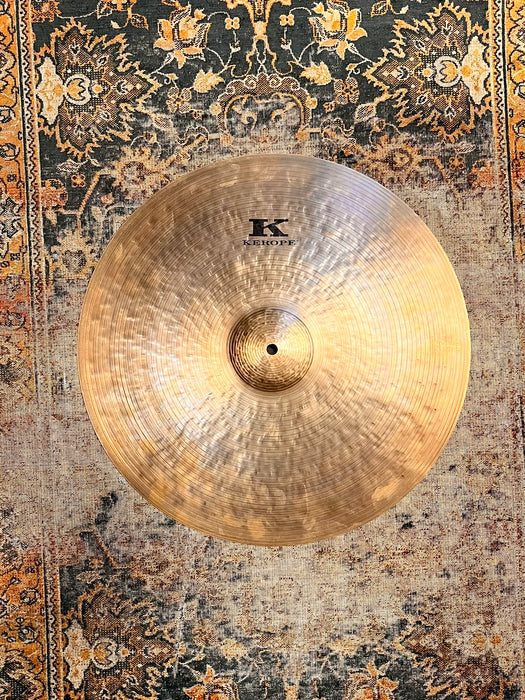 Zildjian KEROPE Crash Ride 19” 1572 g Light Controlled Versatile! Can Be Used on Every Gig