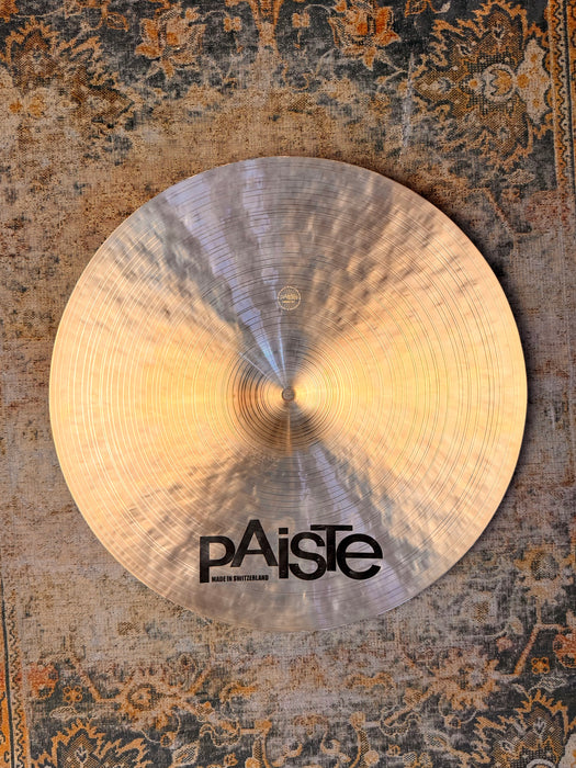 Paiste MASTERS Dark Crash 18” Gorgeous PAPER THIN Dark Complex at 1295 g Don’t Pay $550 For A Guess