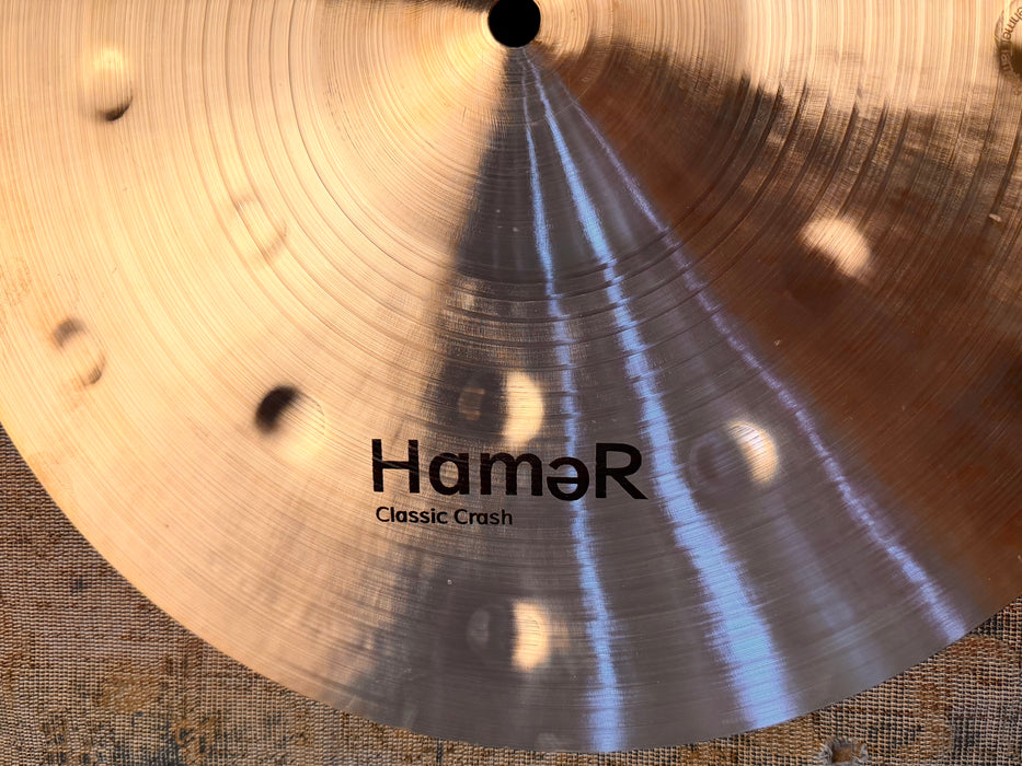VERY DARK COMPLEX ISTANBUL Mehmet Hamer 16” CRASH 964 g PERFECT! Opens Quick Fast Decay!