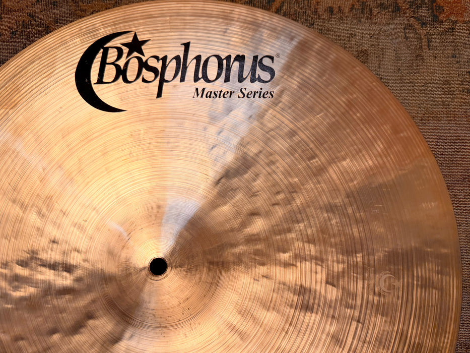 Bosphorus MASTER 19” CRASH Light Ride ONLY 1378 g PAPERY LIGHT COMPLEX Airy! Perfect Cond!