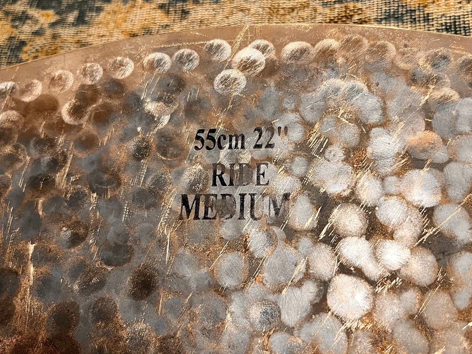 AMAZING DRY Istanbul Mehmet TURK Ride 22” 3124 g PERFECT! DARK w Great Definition! Gorgeous!