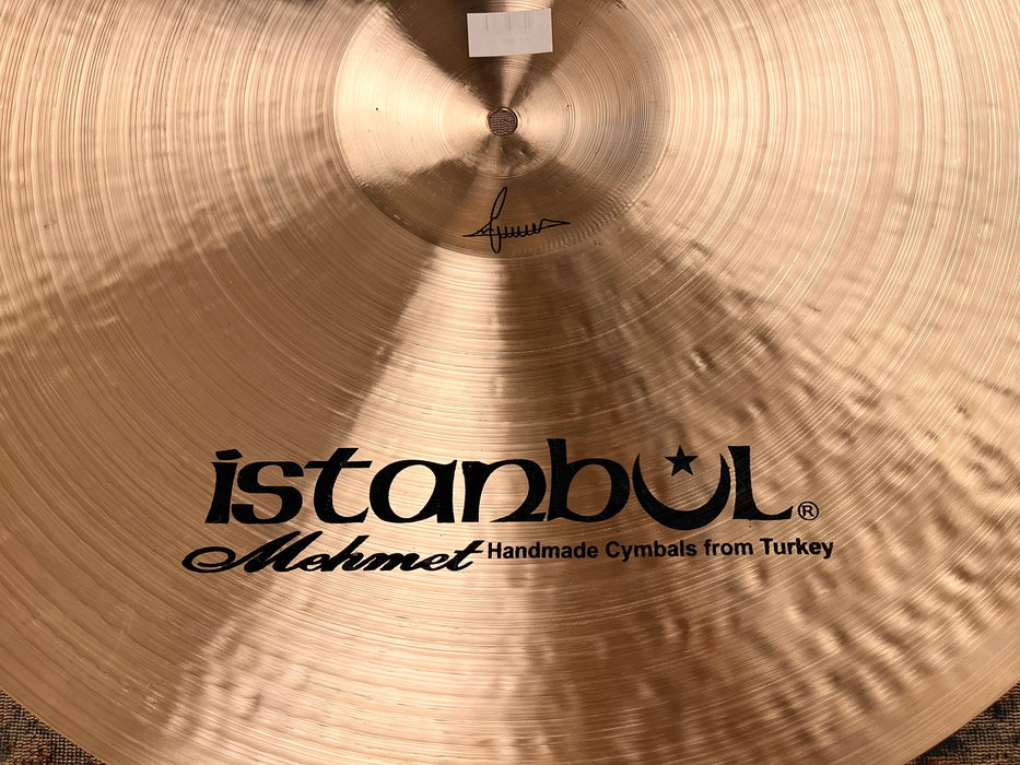 VERSATILE ISTANBUL Mehmet 24” Big Ride 3452 g IMMACULATE Crash Ride DARK! Glorious