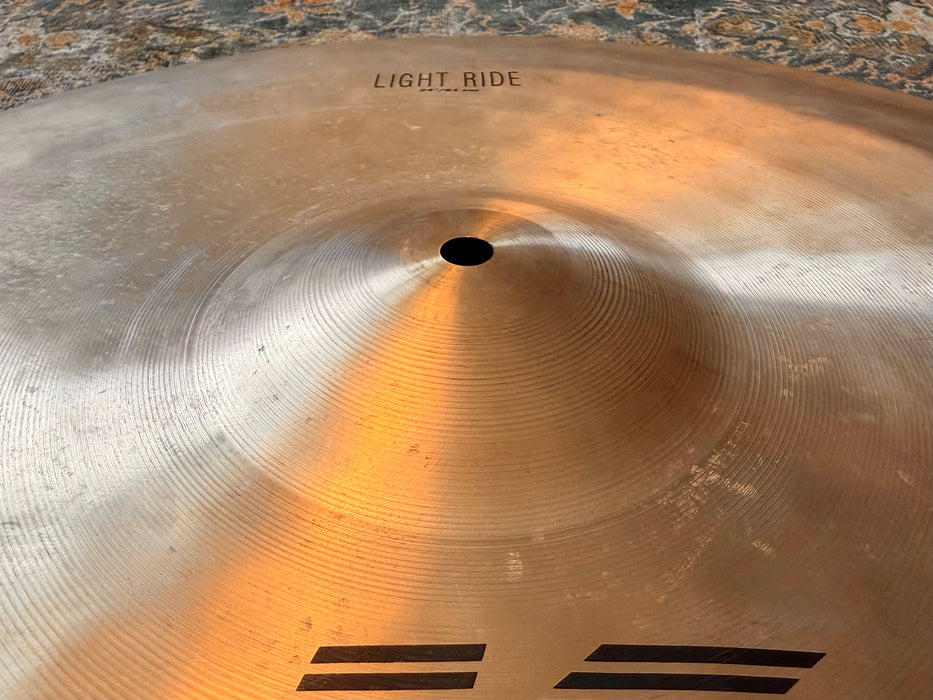 Zildjian 24” K LIGHT RIDE Hand Picked MASSIVE 2 Foot Golden GLOWING Complex Beauty! 3252 g
