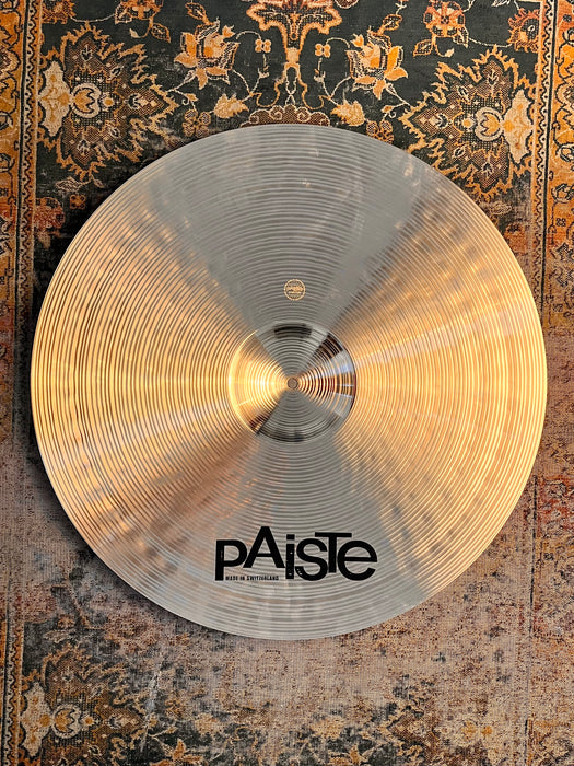 PAISTE 22” Signature MELLOW RIDE 3128 g IMMACULATE! GORGEOUS! Don’t Pay $820!