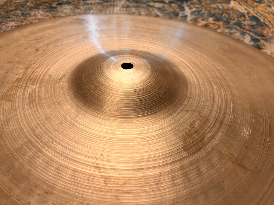 1950s Vintage Zildjian Light Complex Ride Crash 20” 1976 g  Hand Hammered Thinner! Classic!