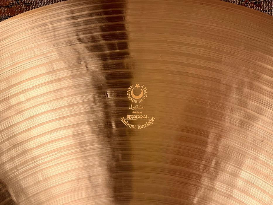VERSATILE ISTANBUL Mehmet 24” Big Ride 3486 g IMMACULATE Crash Ride DARK! Glorious