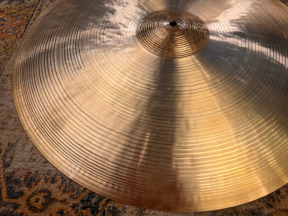 Rare VERY LIGHT COMPLEX Bosphorus JAZZ MASTER 23” Ride Crash 2330 g MINT