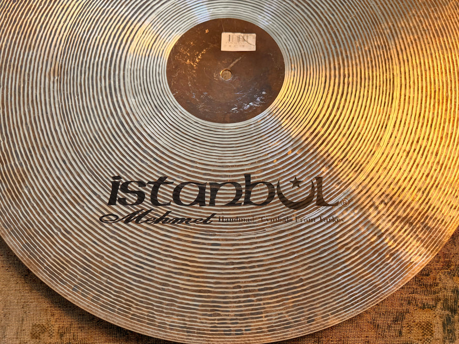 Rare ULTRA DARK Complex Istanbul Mehmet 22" MC Jazz Ride Crash 2446 g PERFECT! CRASHABLE