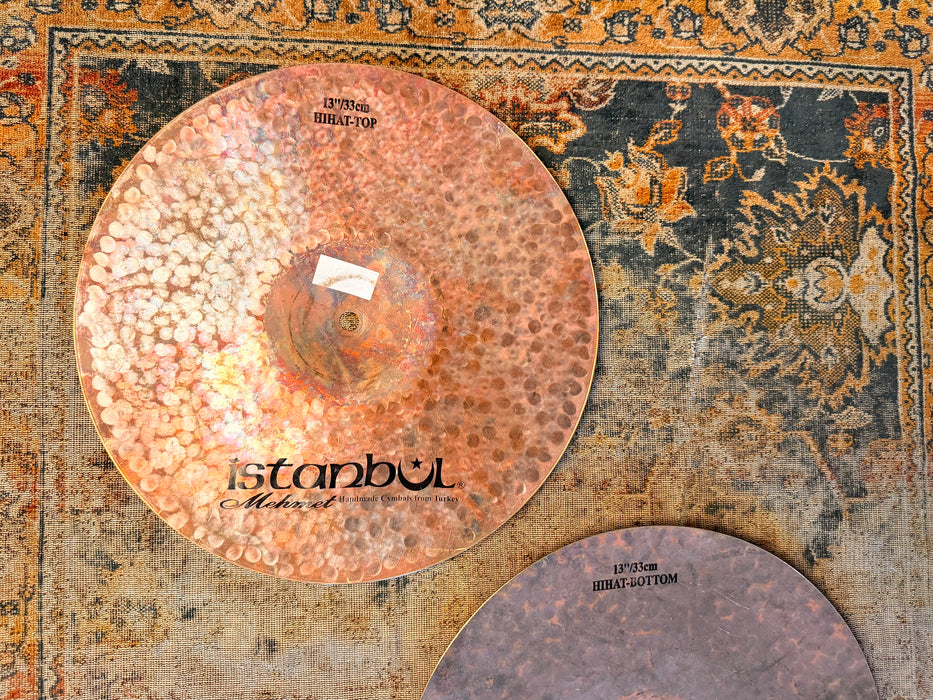 DARK DRY RAW Istanbul Mehmet Origin Dark Hihats 13” 842 1011 g PERFECT! Organic Crisp Tone