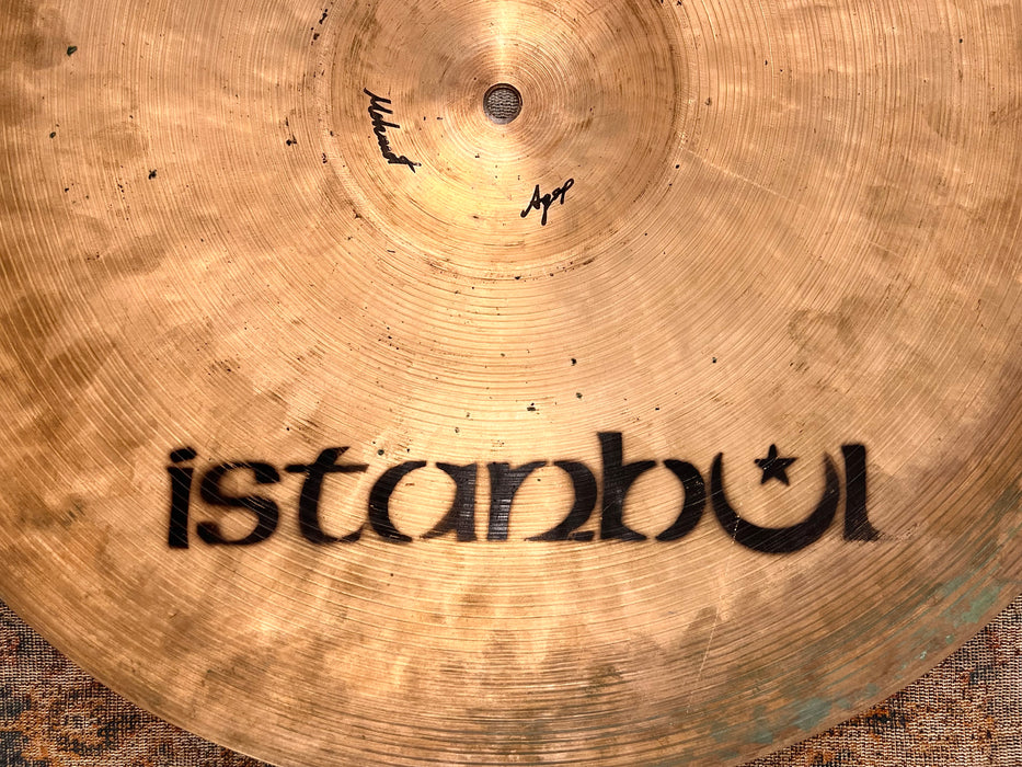 RARE Vintage ISTANBUL Pre Split AGOP MEHMET Ride 20" 2716 g DRY + SMOOTH + DARK