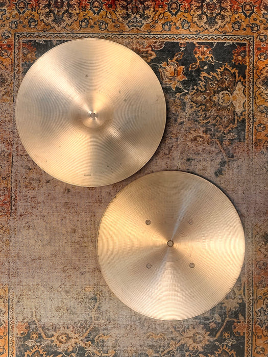 Zildjian QUICK BEAT 14” Hihats 1130 1480 g CRISP Tight DRY! FOCUSED!  Vinnie Colauita!