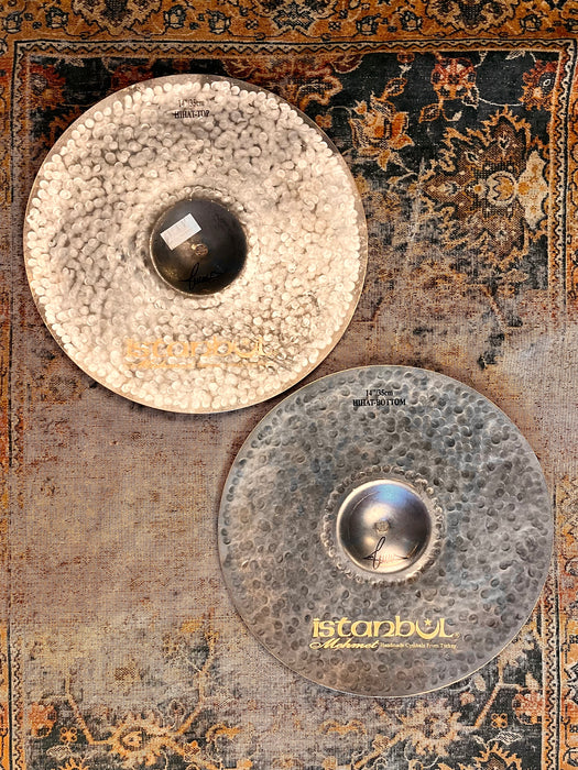 RARE Raw ISTANBUL Mehmet 61st Anniversary Vintage Series Hihats 14” 934 1190 g MINT Stunning