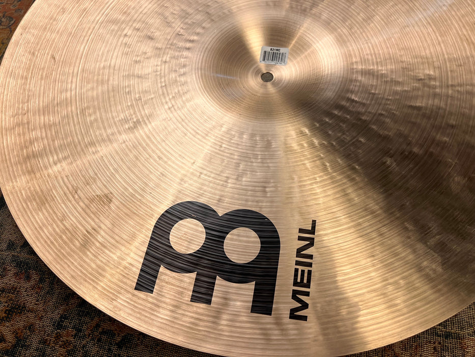 Glorious Warm Dark Meinl BYZANCE Medium Crash 21” 2093 g CLEAN! WHY PAY $480?
