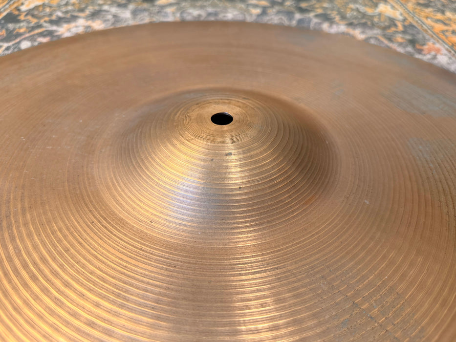 Massive Rare DARK Semi-DRY Vintage Zildjian 1960s 24” Ride Crash 3648 g GORGEOUS DARK 60 Year Old 2 FOOTER