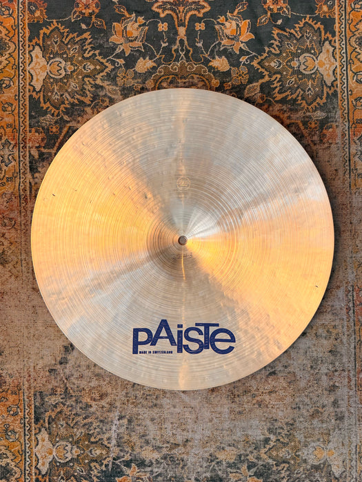 Paiste MASTERS BLUEBIRD MELLOW Ride 20” 2235 g CLEAN! Light Dark Complex! Don’t Pay $650!