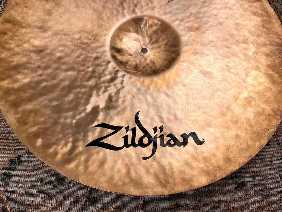 DARK DRY Discontinued Zildjian K Custom DARK COMPLEX 21” Ride 2570 g SUPER CLEAN! Amazing