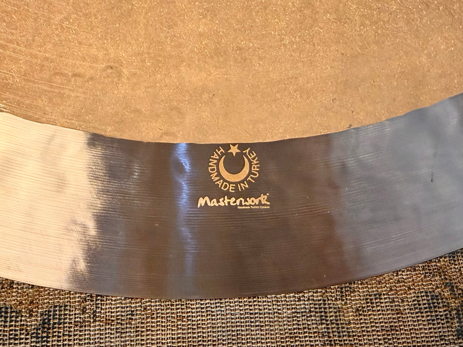 ULTRA THIN MASTERWORK 22” PAPER THIN Crash Ride ONLY 1558 g Absolutely Incredible!! Thalles