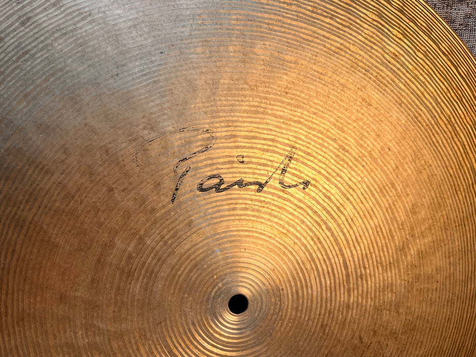 PAISTE Signature 20” FLAT RIDE 2454 g MELLOW! Clean Smooth Glassy Controlled Definition! RARE