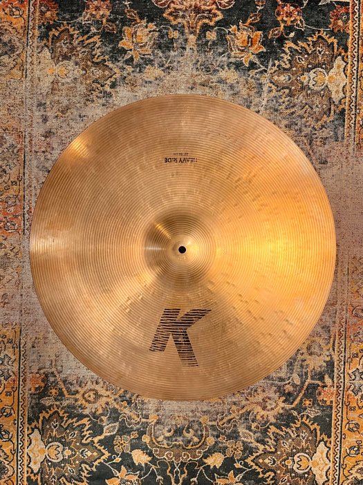 Rare Discontinued 1980s Zildjian 22” K Heavy Ride 3506 g ULTRA DARK Smooth! VINNIE! Great Definition!