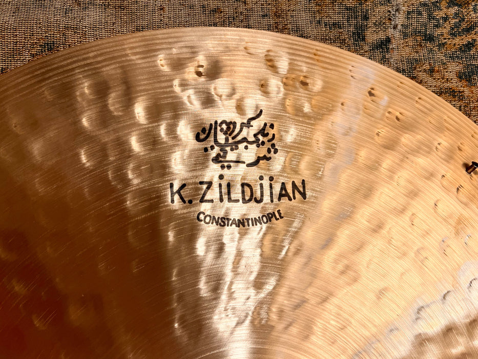 Zildjian K CONSTANTINOPLE LIGHT RIDE SIZZLE 20” 1829 g IMMACULATE! DARK! Crashable! Limited! GREAT ONE!